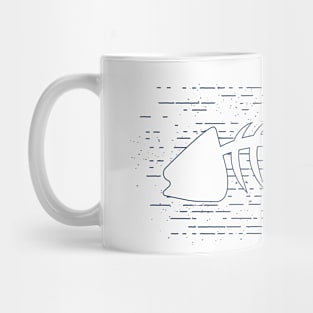 Fishy bone Mug